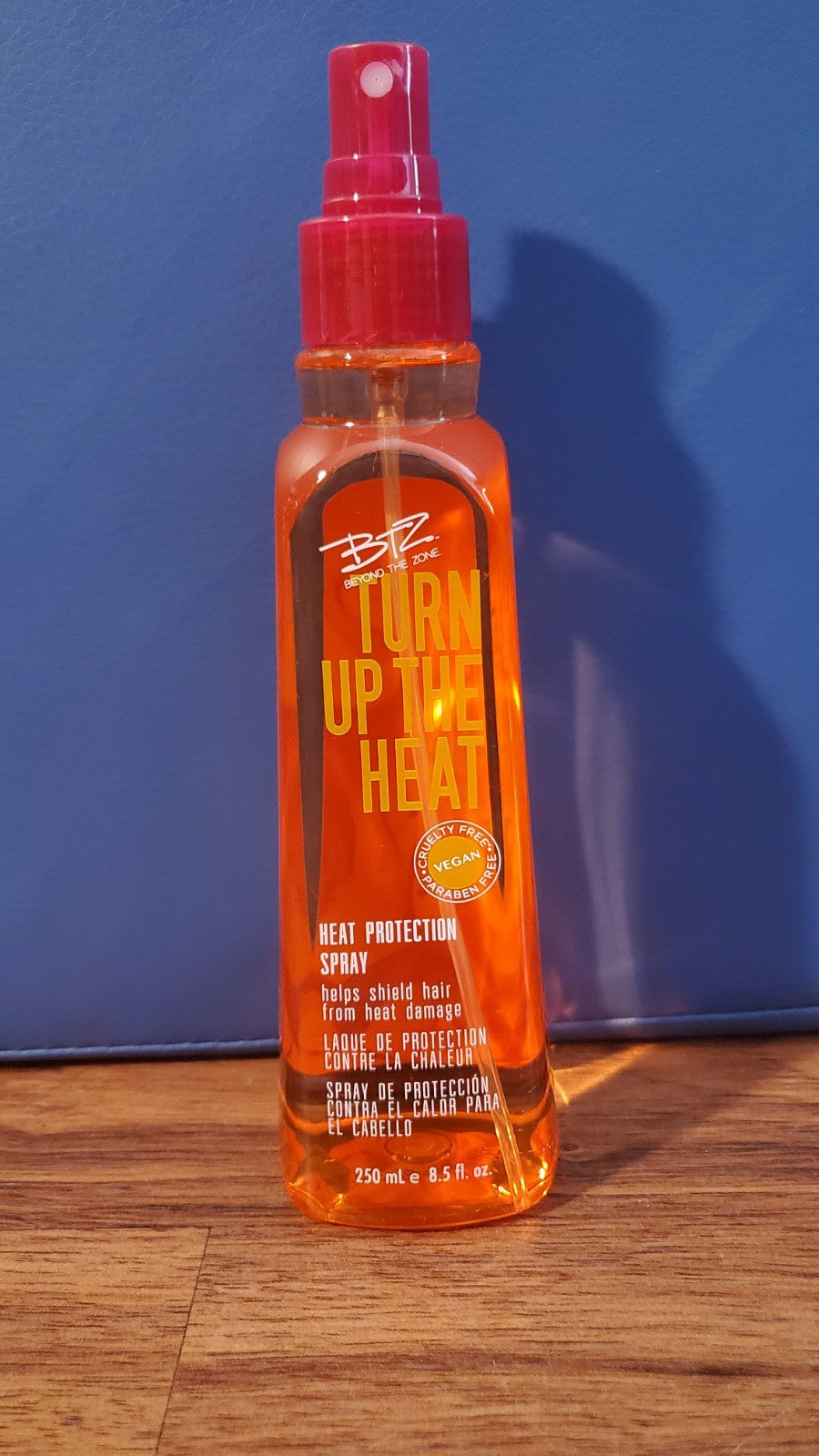 Beyond The Zone Turn Up The Heat Flat Iron Protection Spray - 8.5 oz (Set of 2)