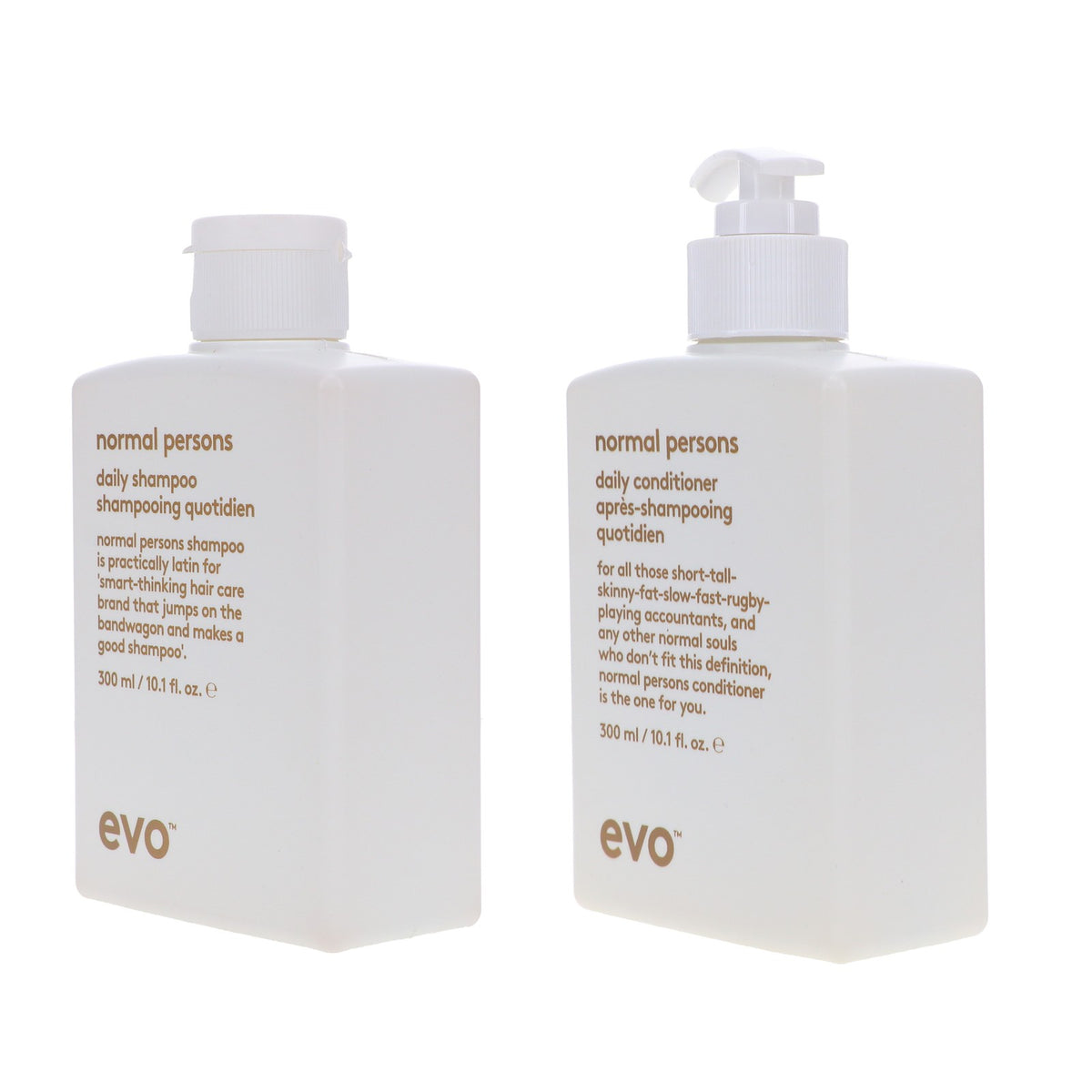 Normal Persons Daily Shampoo & Conditioner Set - Sulfate-Free, 10.1 oz