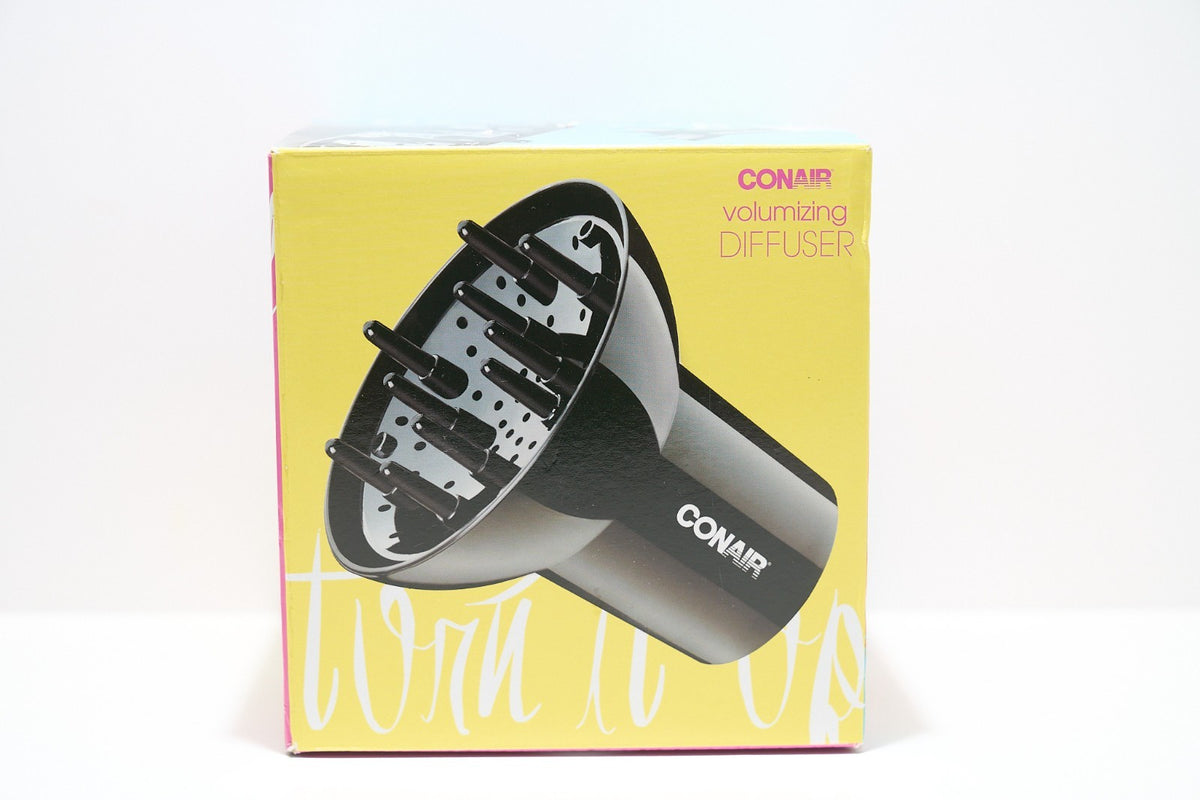 Conair Volumizing Diffuser for Hair Dryers - Fits Most Hair Dryers, Black