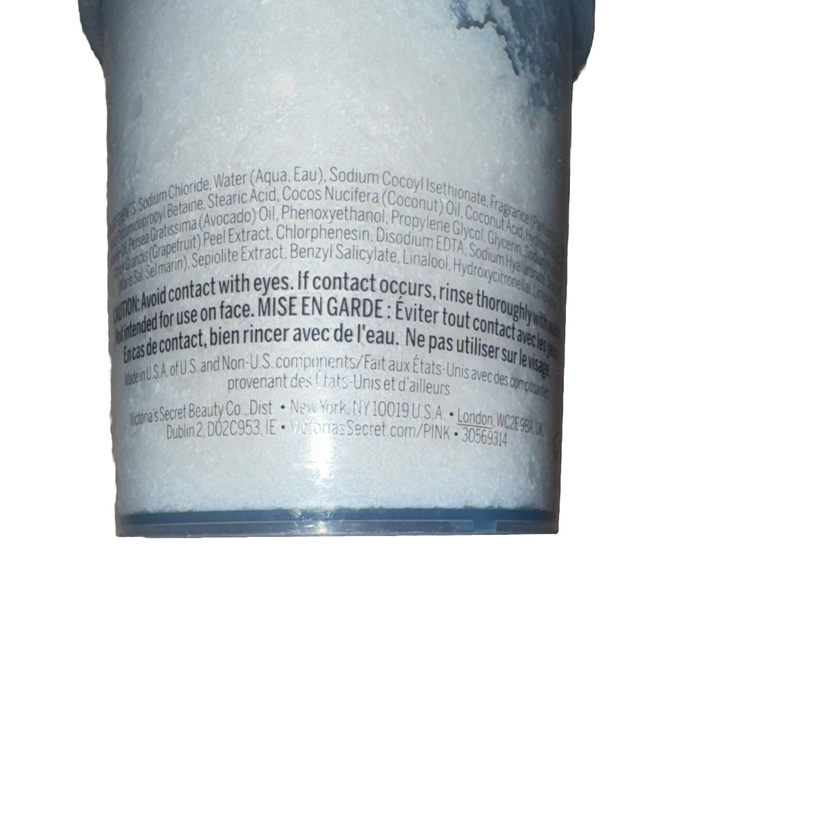 Victoria's Secret PINK Water Body Scrub Polish Hyaluronic Acid Sea