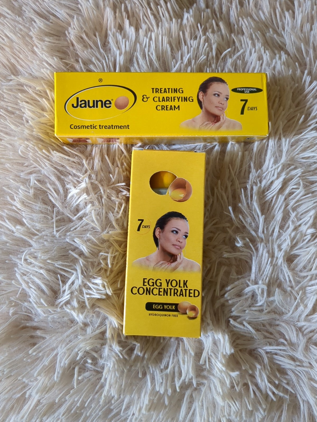 Egg Yolk Serum and Cream for Skin Clarifying 50ml - Nourishing Face Treatment