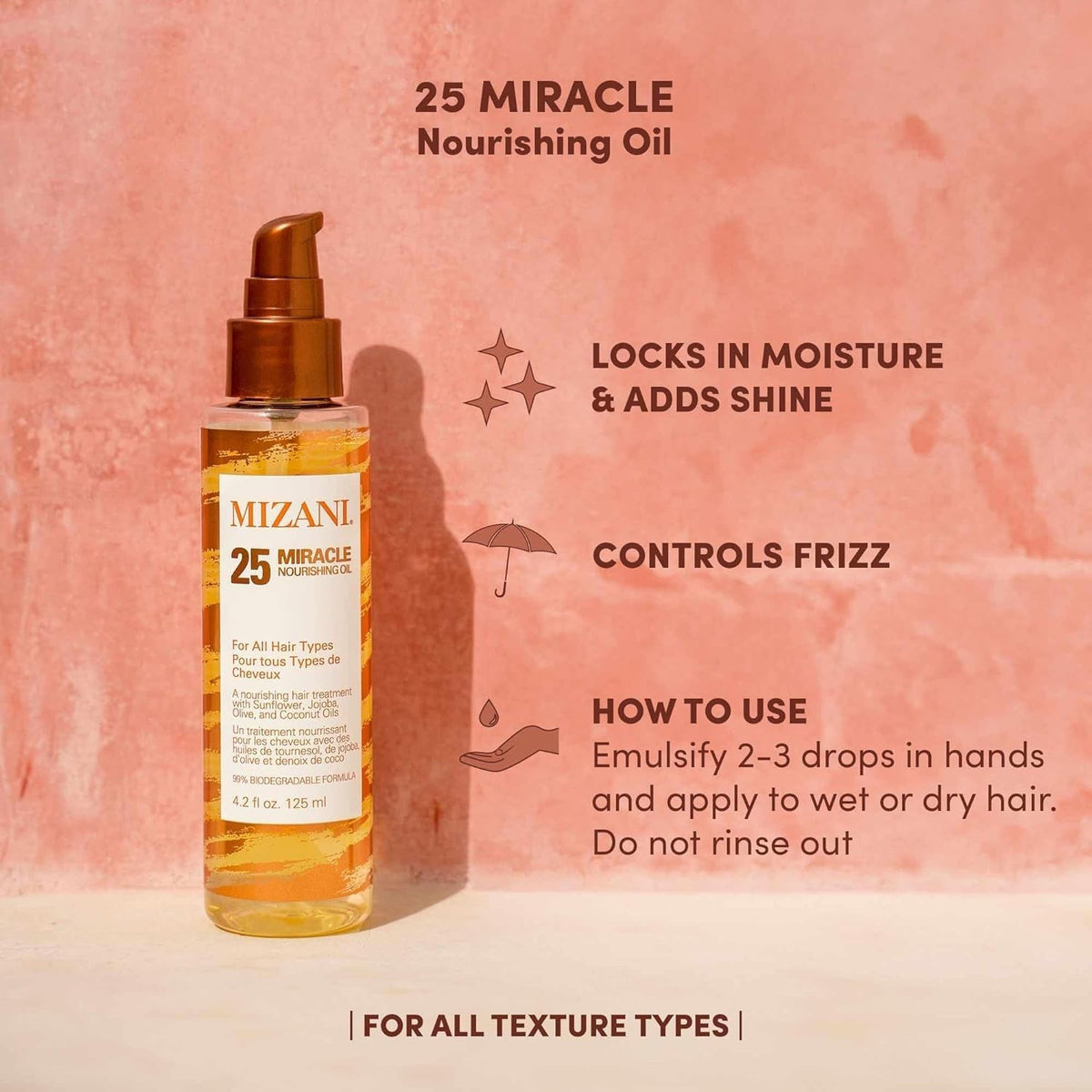 All Hair Types Nourishing Hair Oil with Avocado & Coconut - 4.2oz