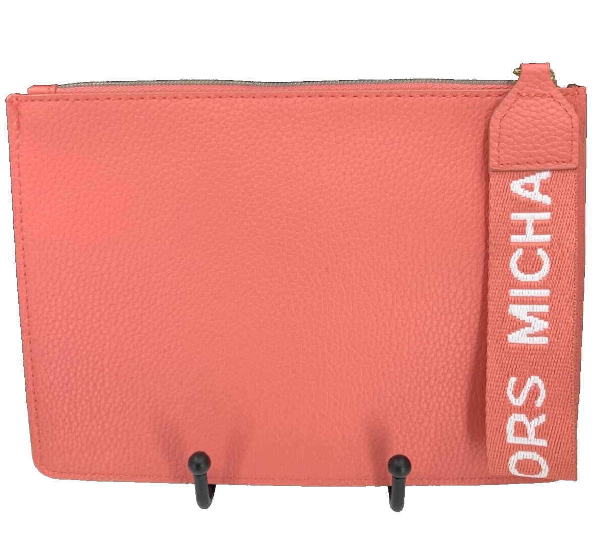 Michael Kors Pink Cosmetics Zipper Pouch with Holder