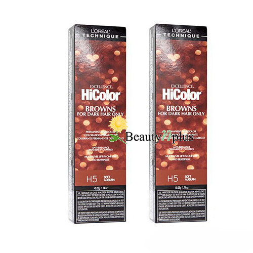 Permanent Hair Color for Dark Hair - 2 Pack, 23 Shades