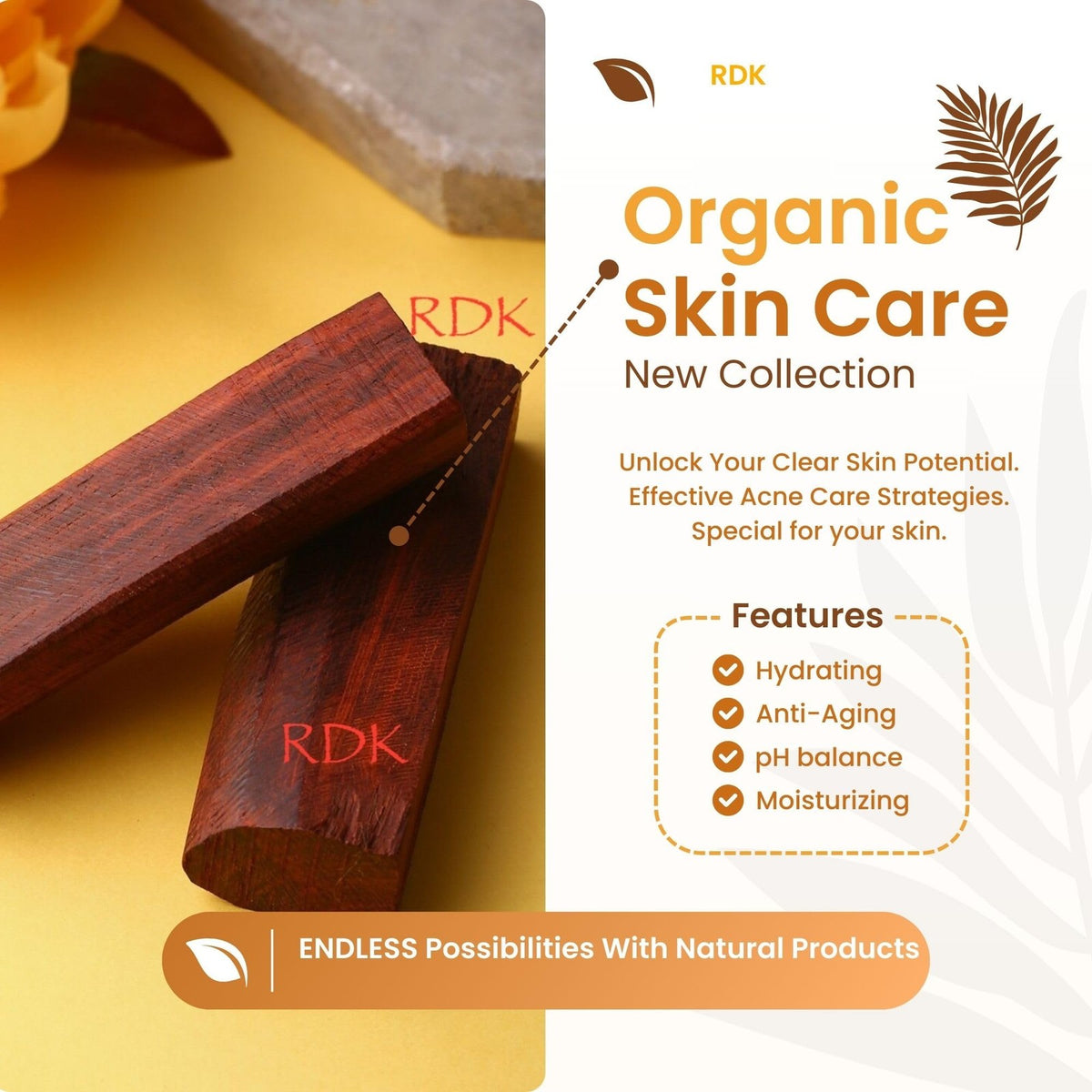 Red Sandalwood Stick for Pooja & Healing - Lal Chandan 135-145g