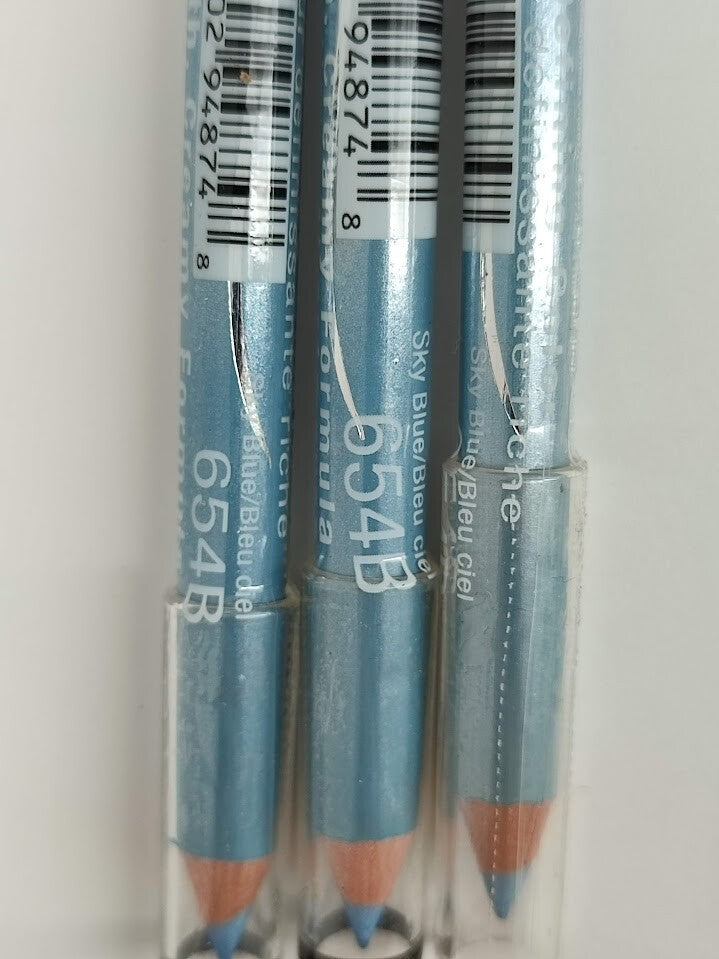 Wet N Wild Eyeliner Pencil Set - Sky Blue Creamy Long-Lasting Makeup