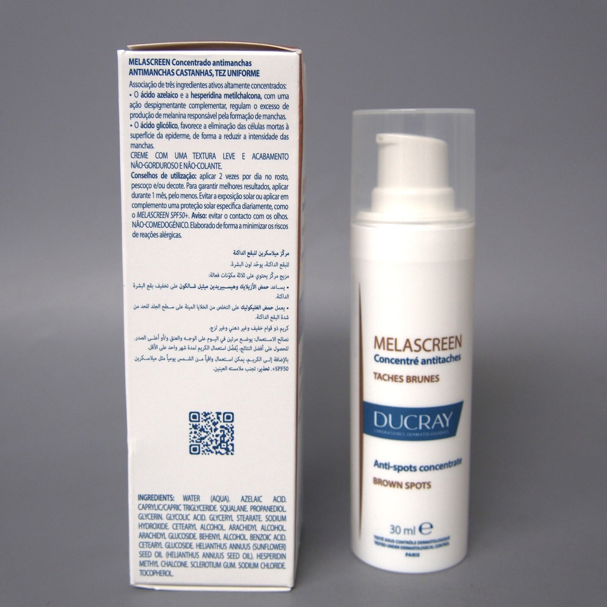 Ducray Melascreen Anti-Brown Spot Concentrate 30ml Hyperpigmentation Treatment