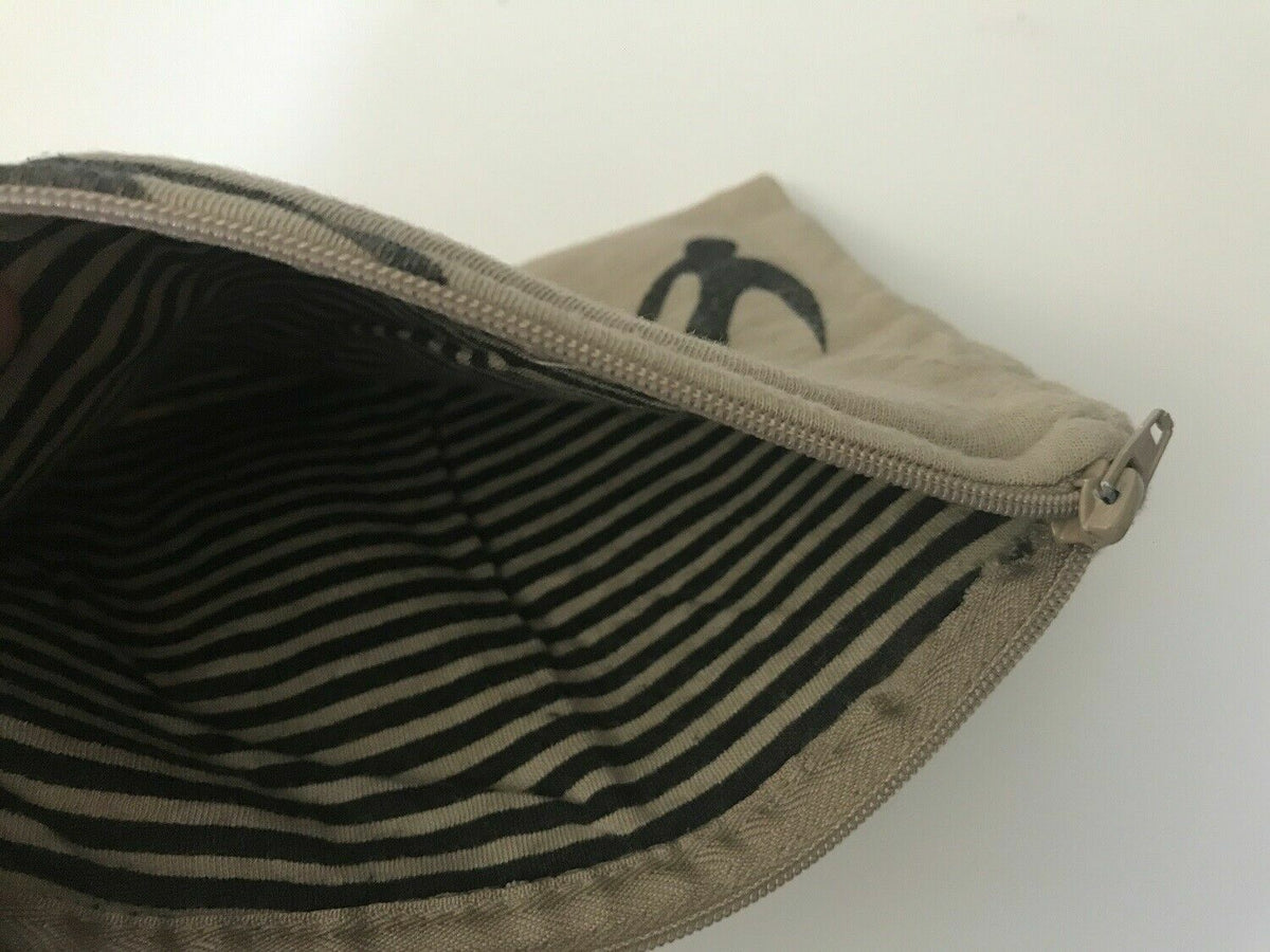 Sustainable Cosmetic Bag Makeup Pouch Coin Wallet with Zipper
