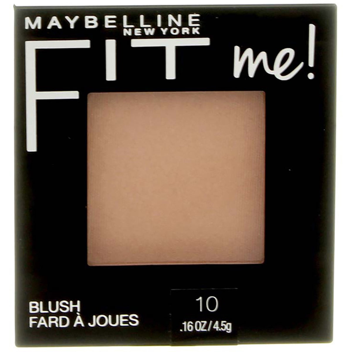 Maybelline Fit Me Blush Buff 10 - Natural Flush, 0.16 oz 3 Pack