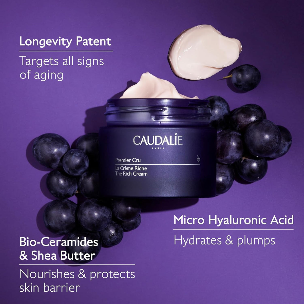 Premier Cru Rich Cream 50ml - Anti-Aging Face Moisturizer