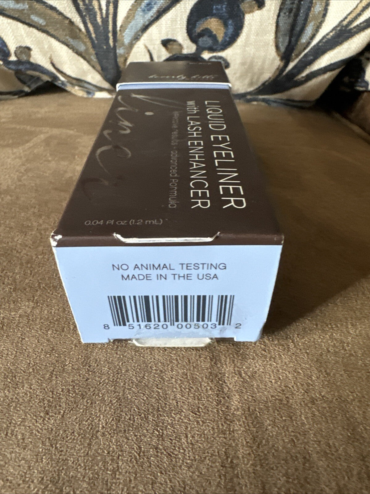 Liquid Eyeliner with Lash Enhancer - Black Peptides, New in Box