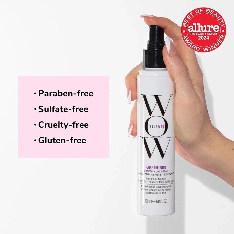 Volume & Lift Hair Spray with Heat Protection - 5 oz + Travel Size Duo