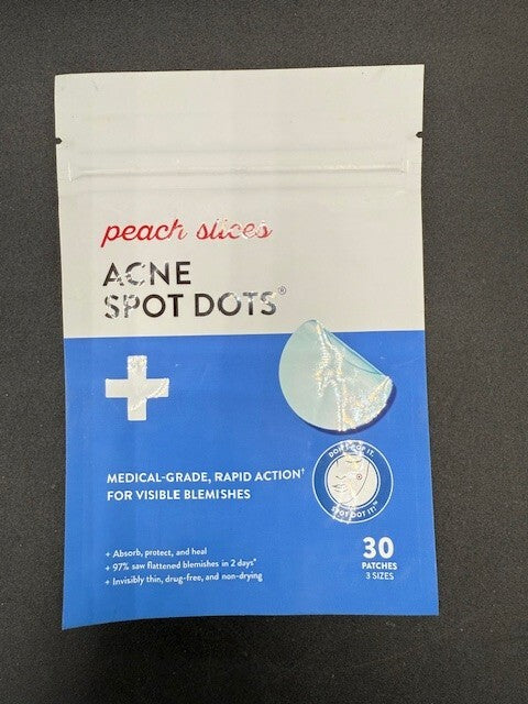 Hydrocolloid Acne Patches - 30 Count Blemish & Zit Spot Treatments