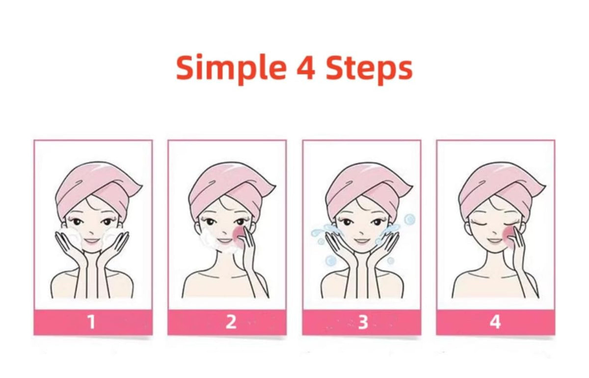 Facial Cleansing Brush Anti Aging Massager, Waterproof Silicone Skin Care Tool