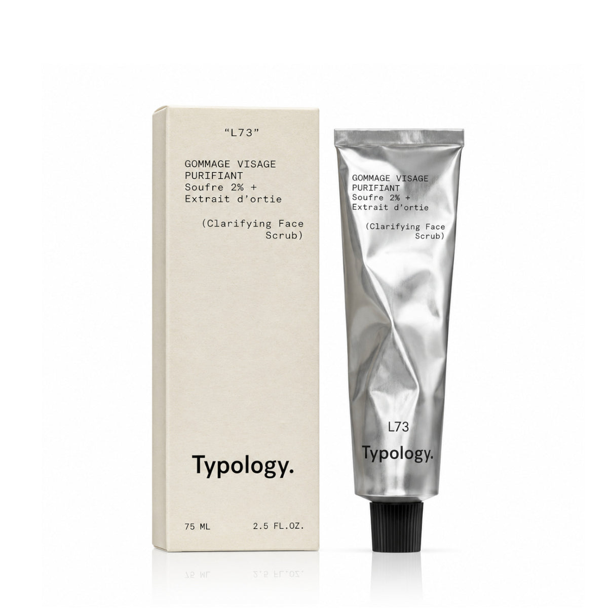 Typology L73 Clarifying Face Scrub with 2% Sulfur+Nettle Extract 1.69