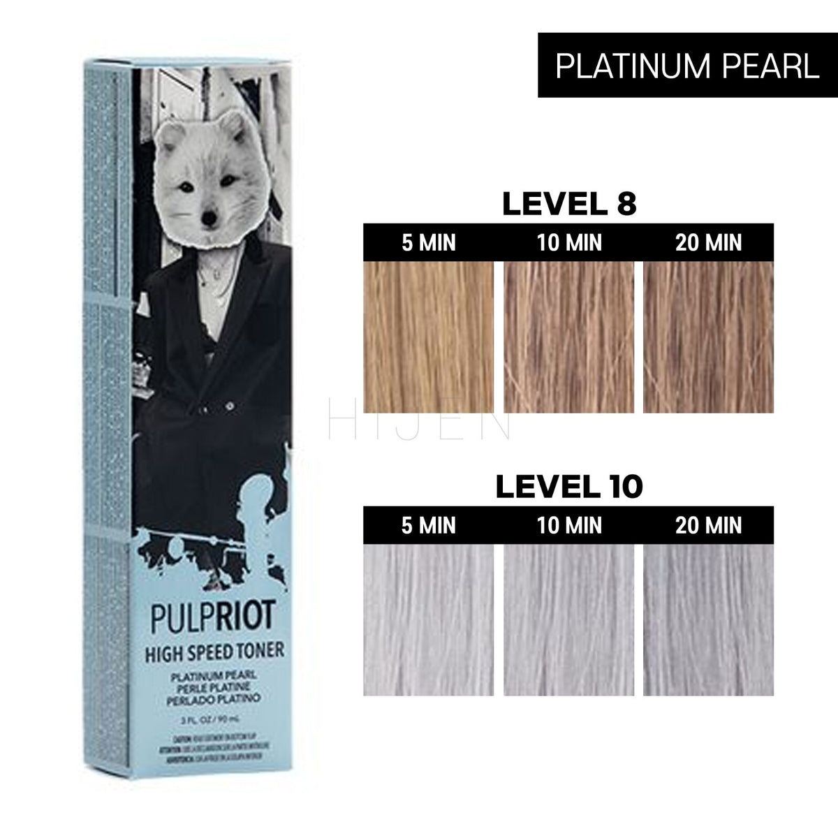 Hair Toner 3 oz - Multiple Shades