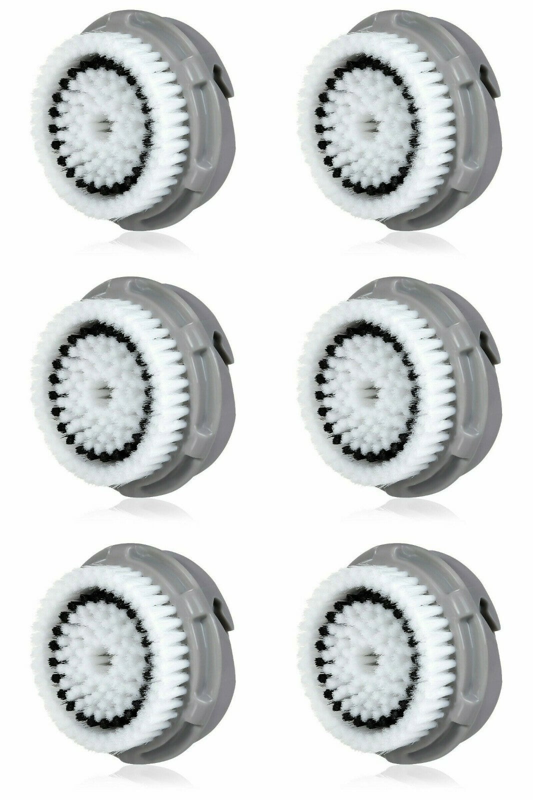6-Pack Facial Cleansing Brush Heads Replacement for Clarisonic Mia Aria Smart Pro