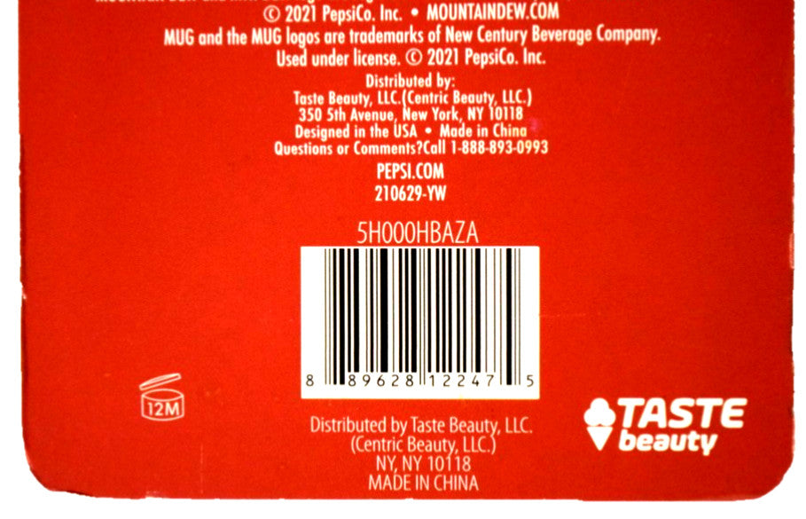 Lip Balm Set with Soda-Inspired Flavors - Hydrating & SPF 2, 8 Pack