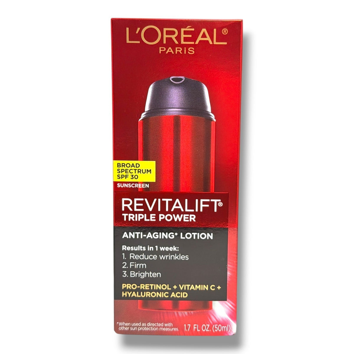L'Oréal Revitalift Anti-Aging Sunscreen Lotion SPF 30 - 1.7 oz