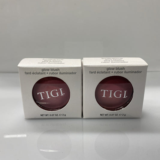 TIGI Glow Blush Brilliance Long Lasting Radiant Color 0.07 Oz Set