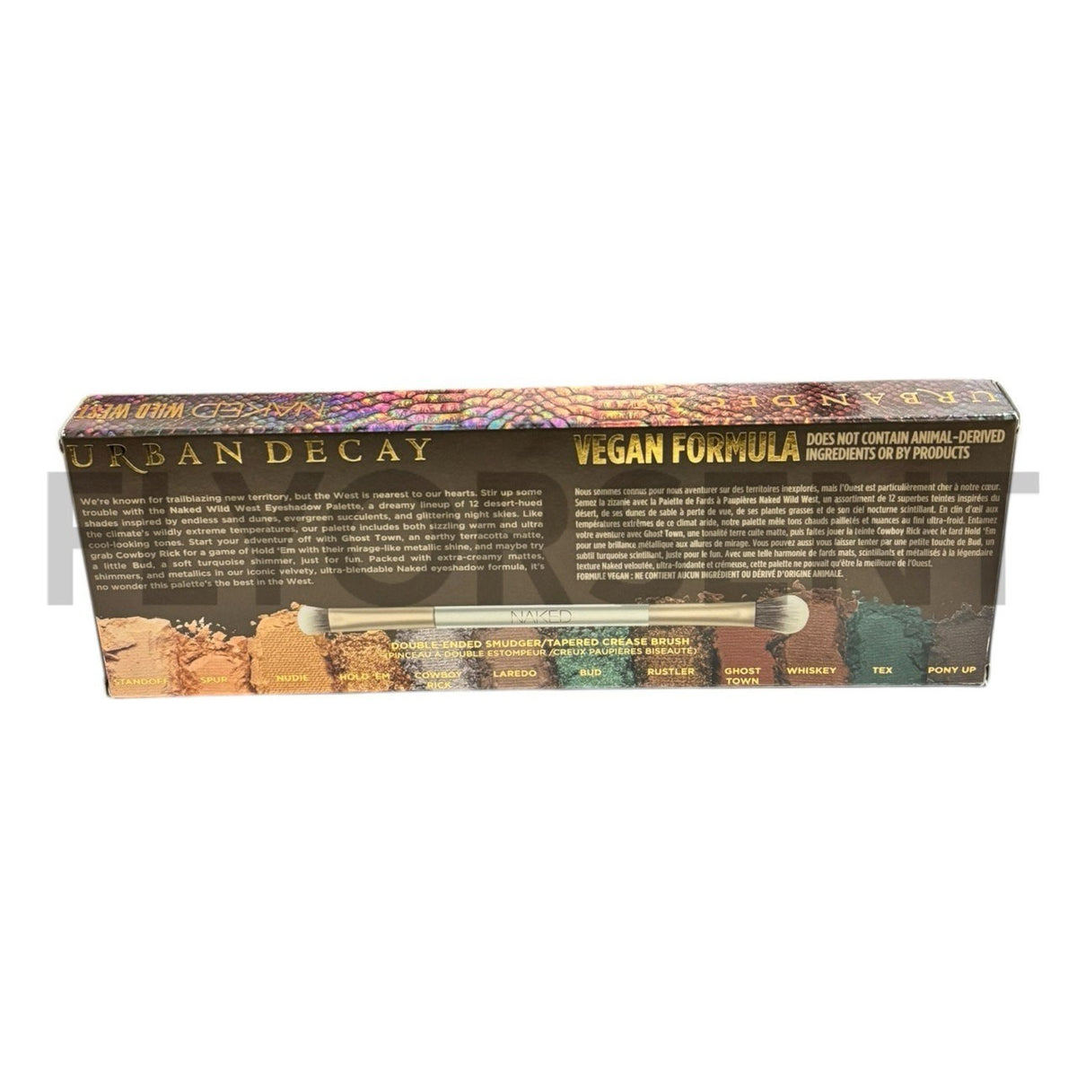 Urban Decay Naked Wild West Eyeshadow Palette 12 Shades Vegan Cruelty-Free