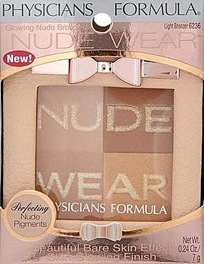 Physicians Formula Glowing Nude Light Bronzer 6236 - New In Box