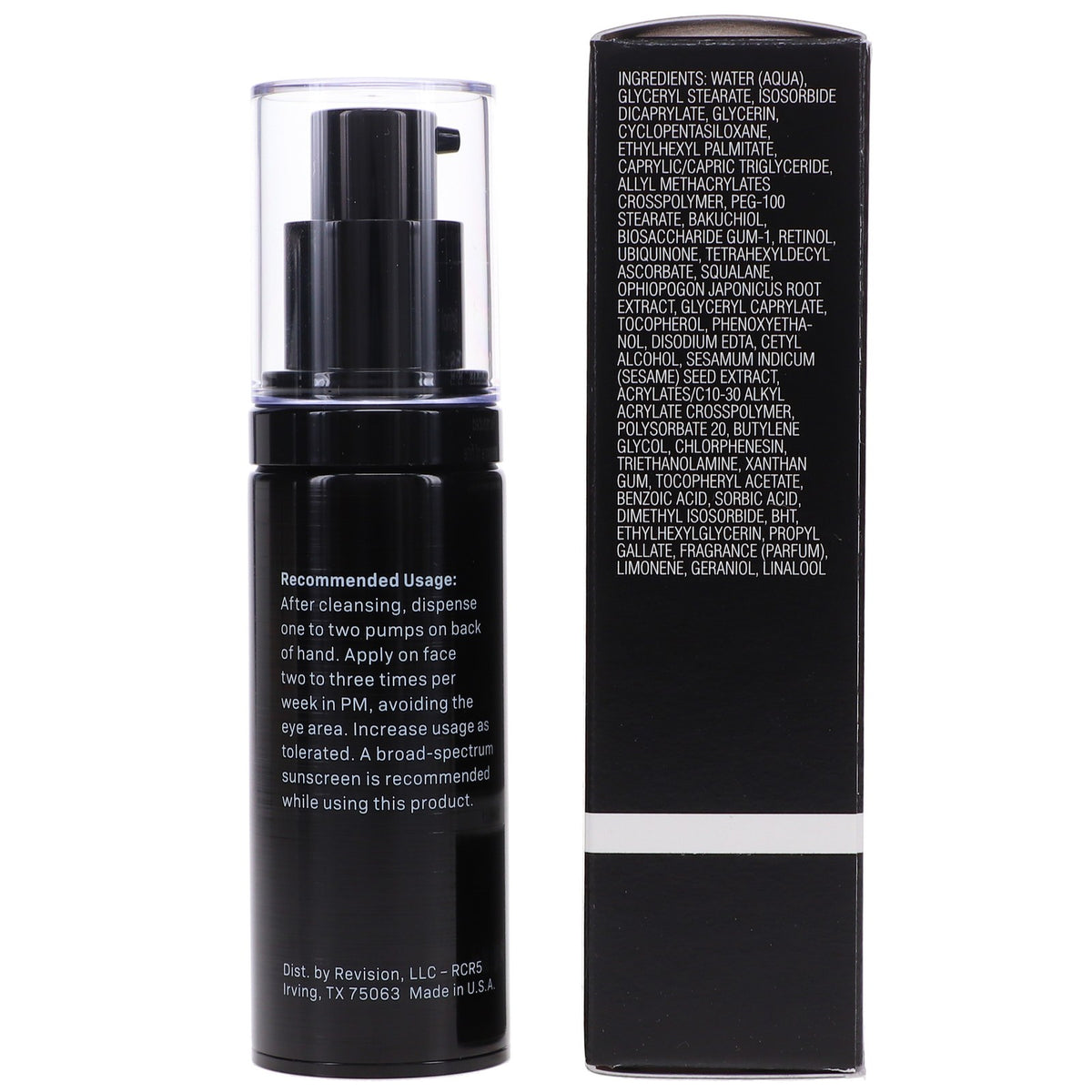 Retinol Serum 0.5 oz Brightening Anti-Aging Face Treatment - Revision Skincare