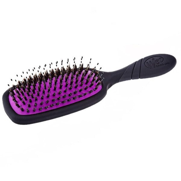 Wet Brush Shine Enhancer Hair Brush with IntelliFlex Bristles & Boar Hair