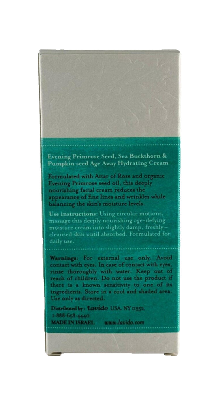 Organic Anti-Aging Face Cream with Evening Primrose & Sea Buckthorn - 50ml