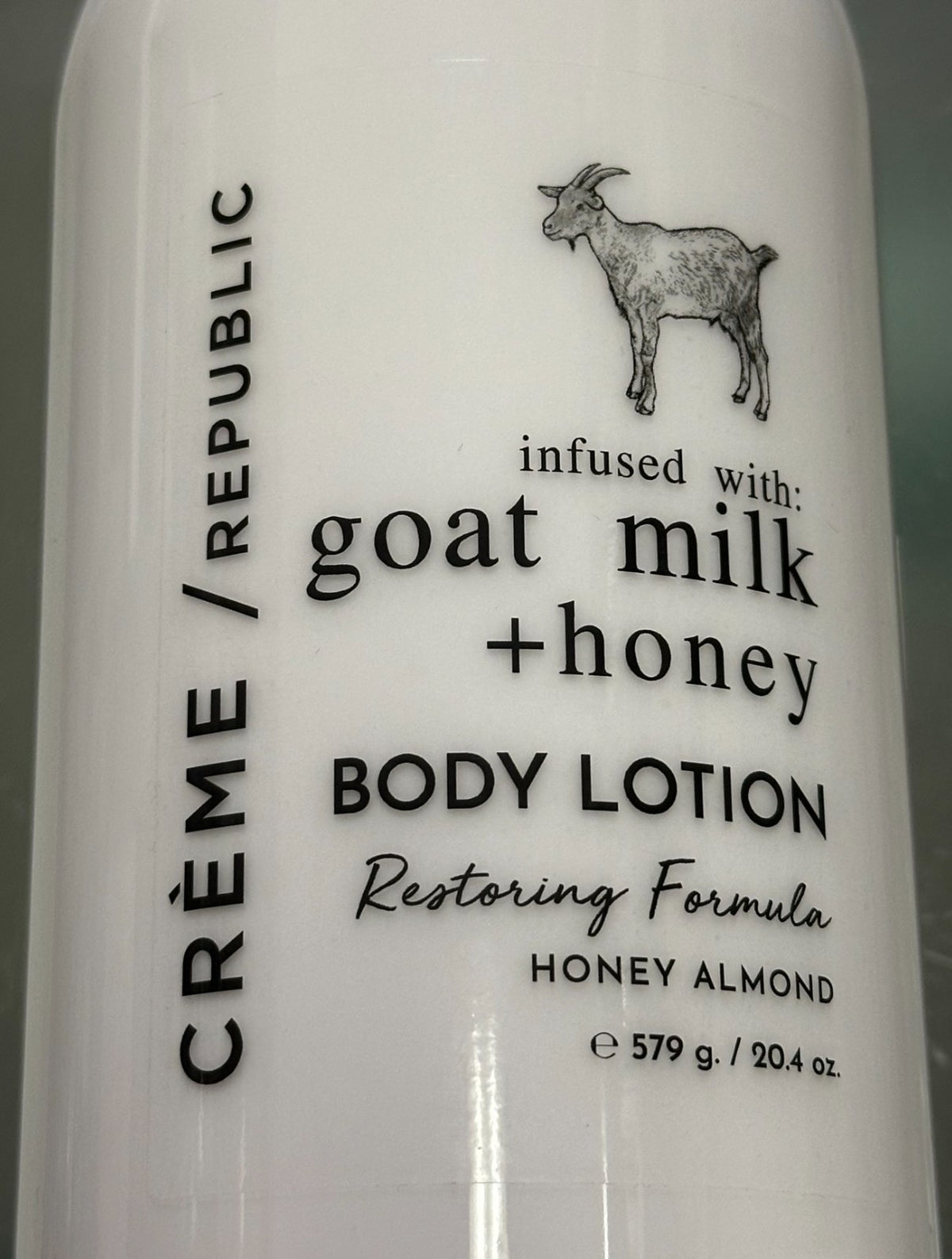 Goat Milk & Honey Body Lotion - Honey Almond Scent, 2-Pack