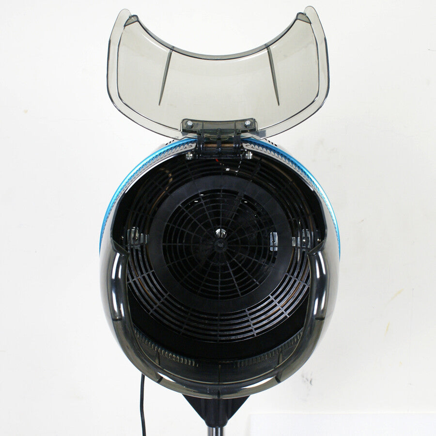 1300W Adjustable Portable Hooded Hair Dryer with Wheels for Salon & Home Use
