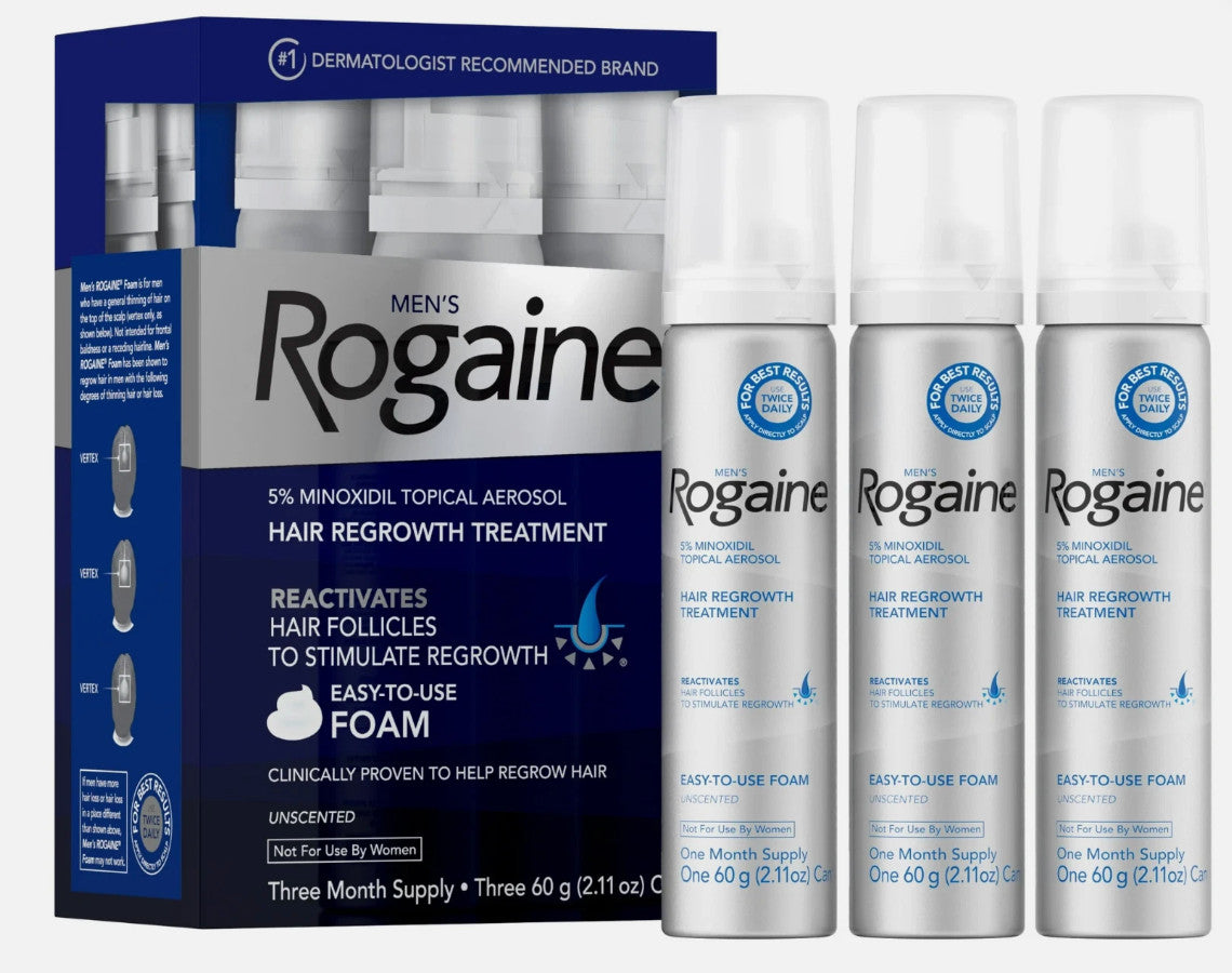 5% Minoxidil Hair Regrowth Foam Treatment