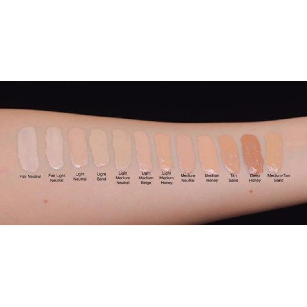 Water Foundation SPF 15 Light Medium Honey - Hydrating Liquid Makeup