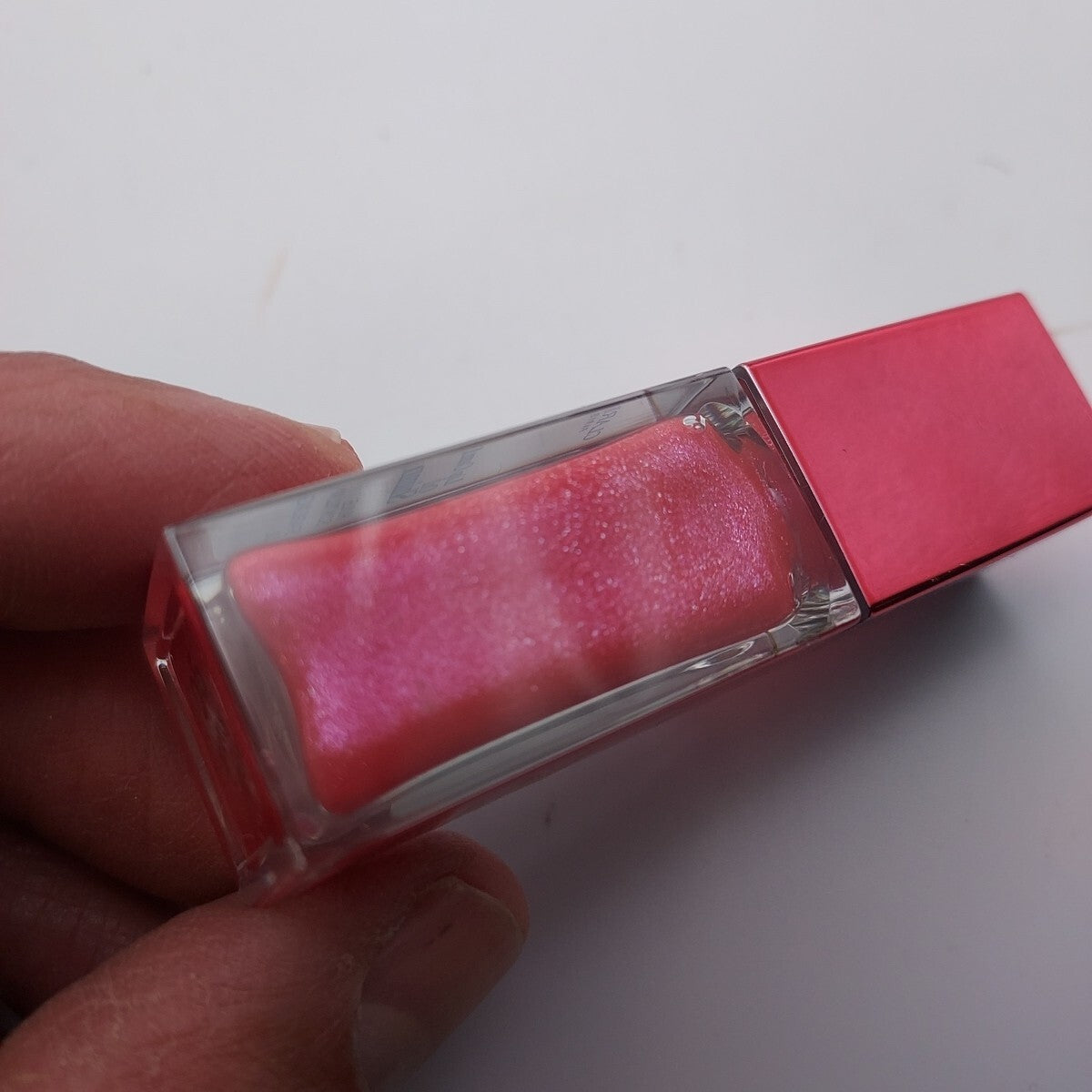 Clarins Lip Comfort Oil Shimmer Pretty in Pink 0.2oz