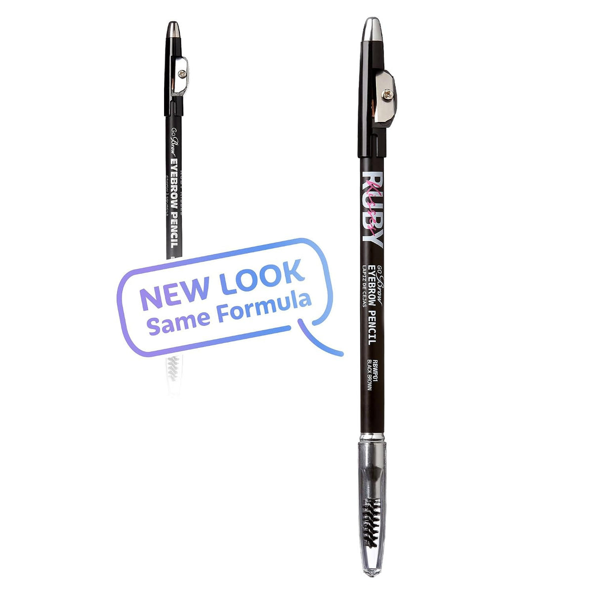 Eyebrow Pencil Sharpener - Long-Lasting & Refillable for Precise Grooming