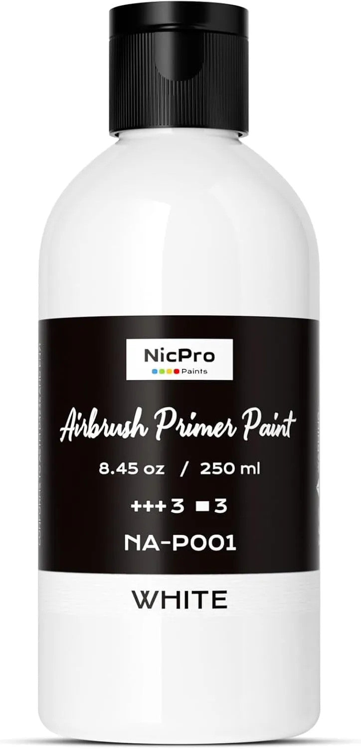 Acrylic Airbrush Primer for Models and Miniatures - Matte Finish, 8.4oz