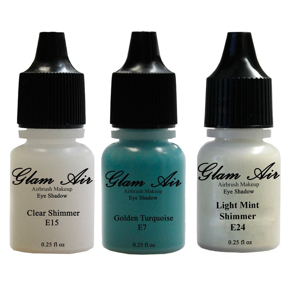 Glam Air Airbrush Makeup Eye Shadow Set - 3 Colors for Flawless Look