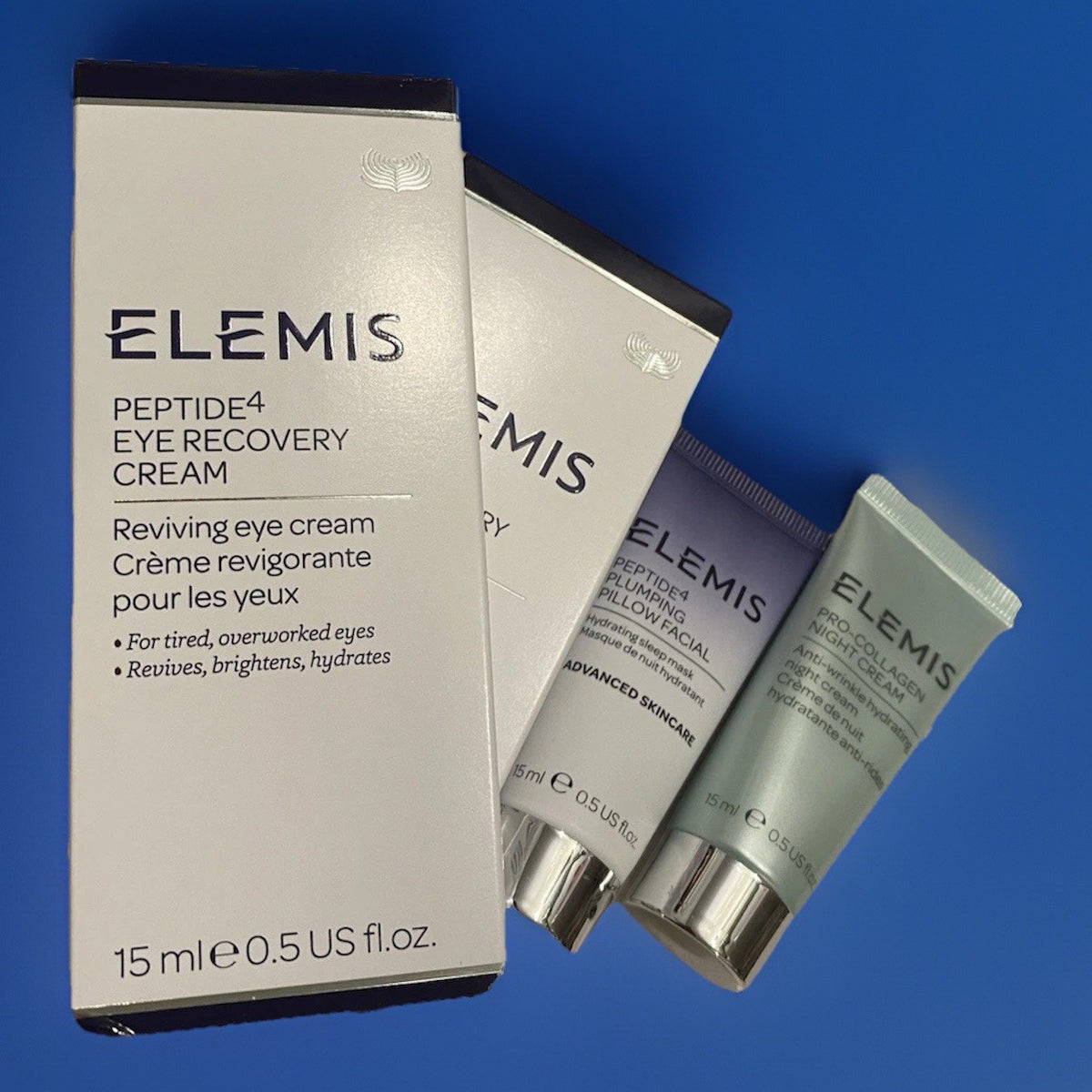 Elemis Peptide4 Eye Recovery Cream Bundle - 2 Full & 2 Travel Sizes