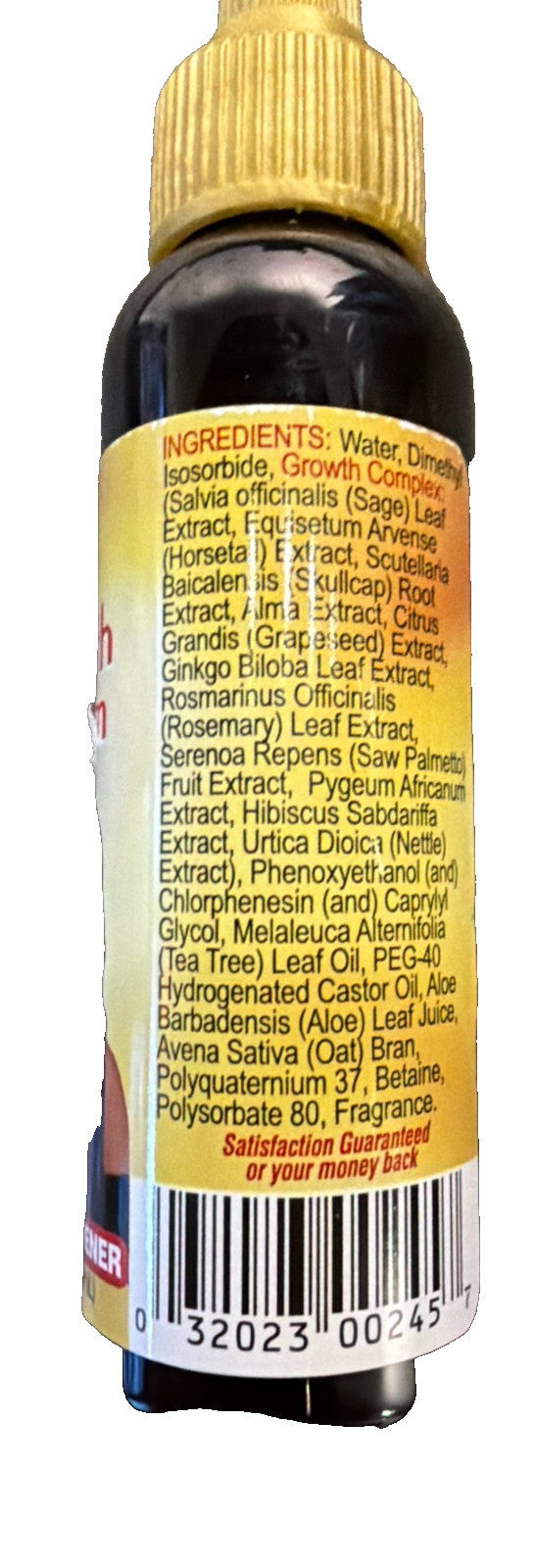 Hair Growth Serum with Aloe Vera & Tea Tree Oil, 2 oz