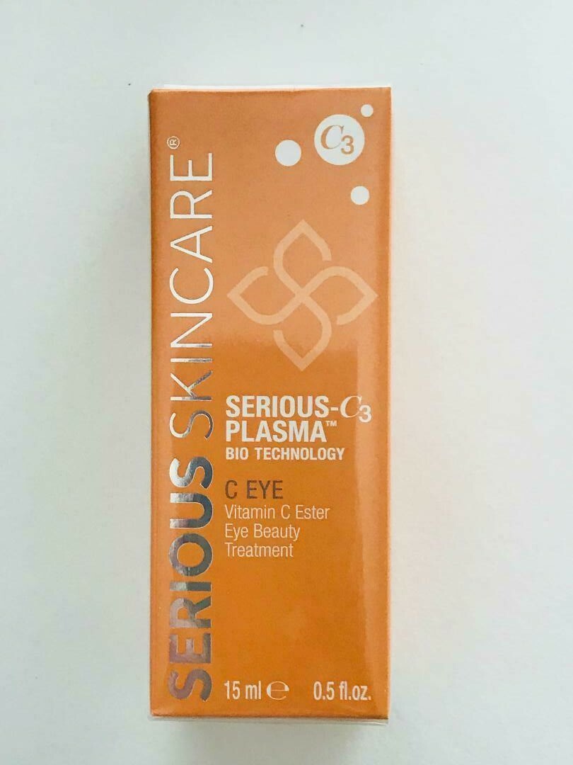 Serious Skincare C3 Plasma Eye Treatment - Hydrating Anti-Aging Serum - .5oz