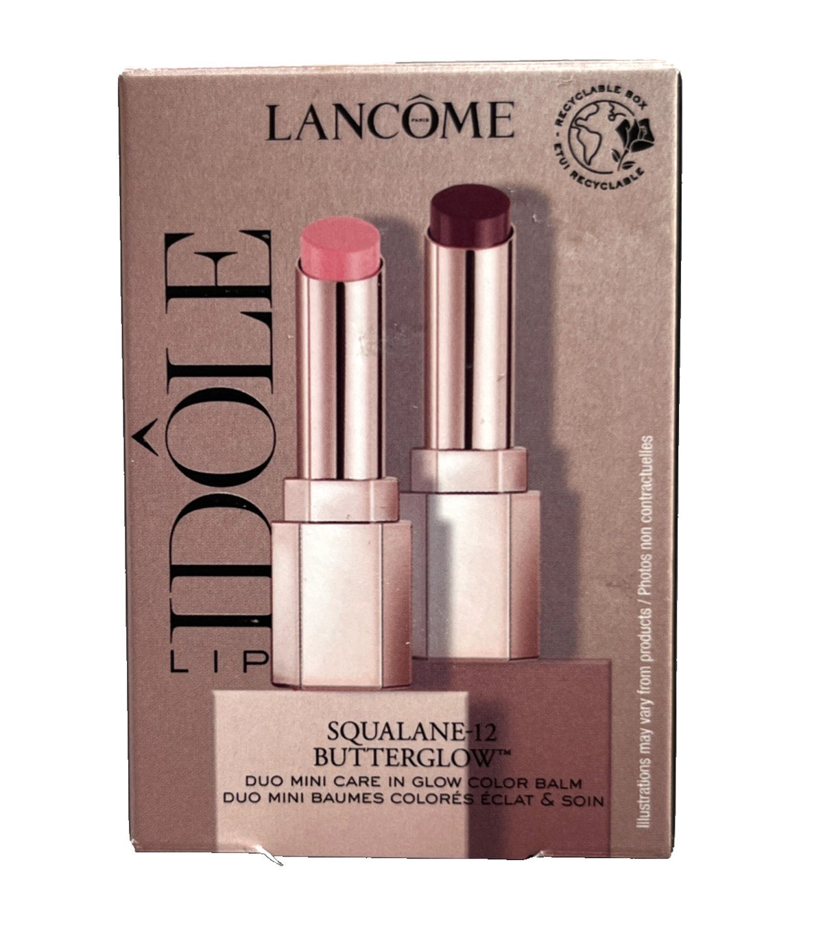 Lip Balm Duo - Hydrating Color Balms in Shades 10 & 60