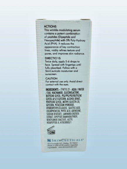 P-TIOX Wrinkle Modulating Peptide Serum - 2-Pack, 0.5 oz Each, Sealed Boxed