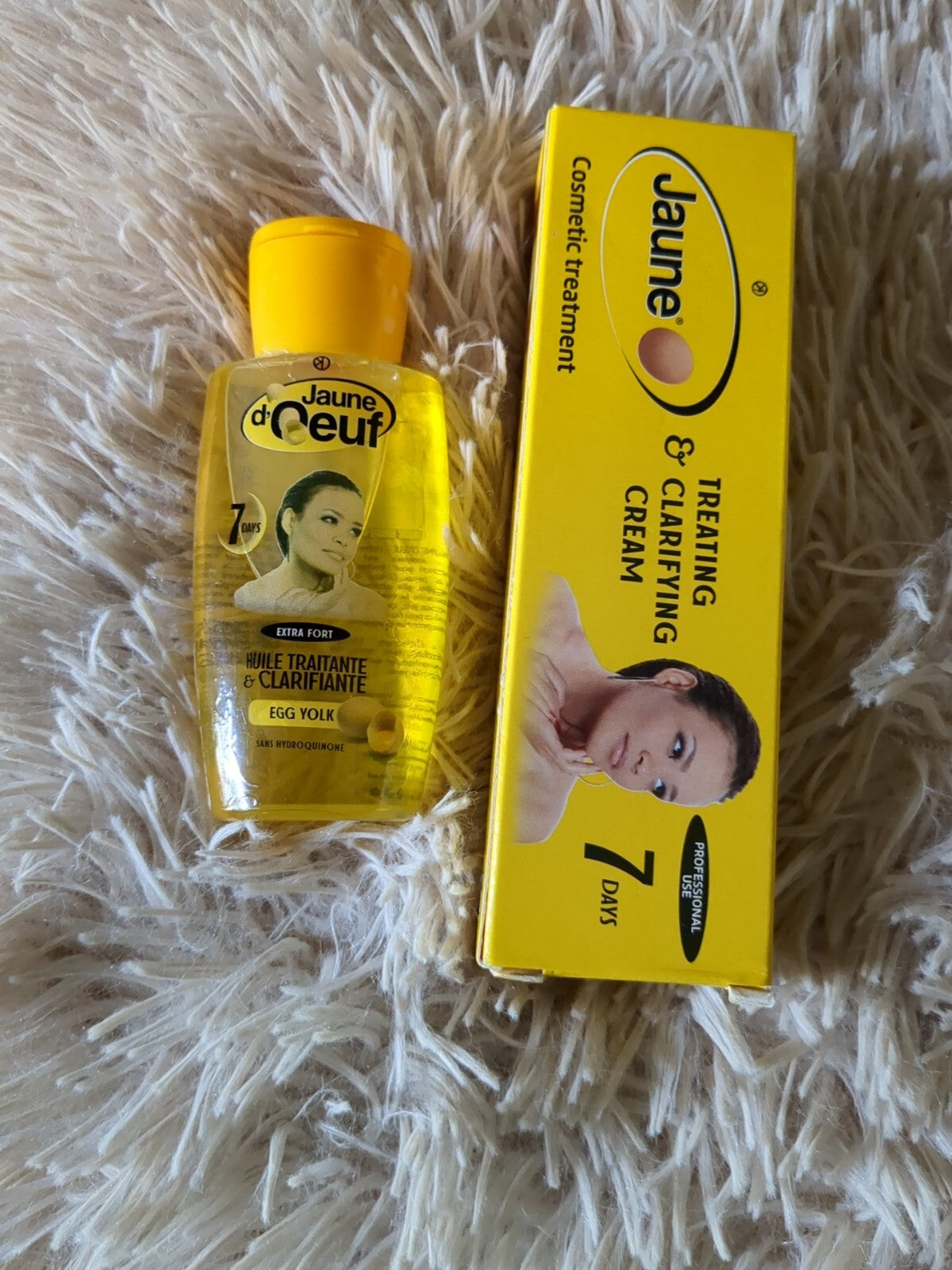 Egg Yolks Clarifying Cream & Oil for Skin Care - Nourishing & Treating