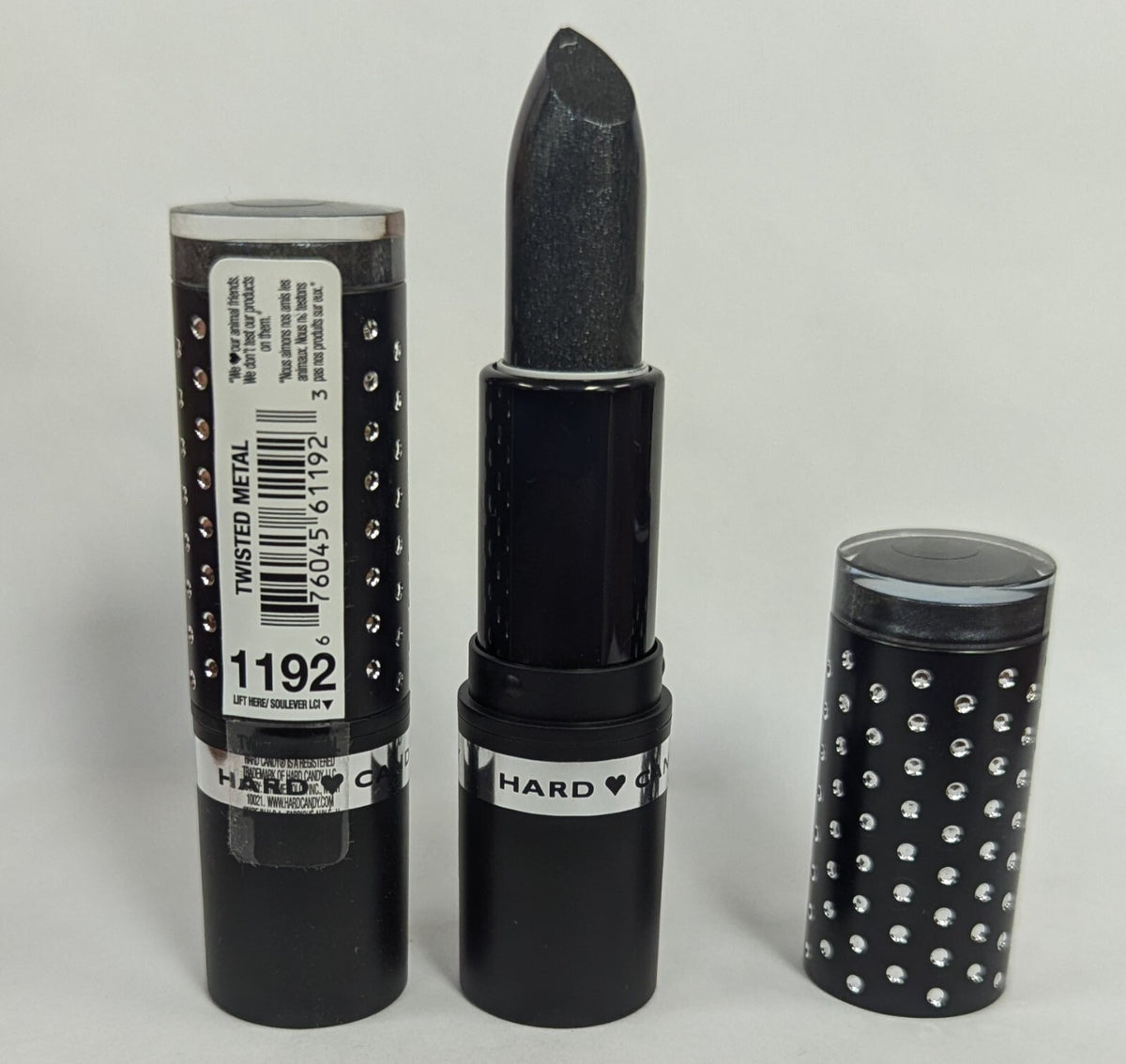 Lipstick Set - Hard Candy Fierce Effects Twisted Metal 0.11oz x2