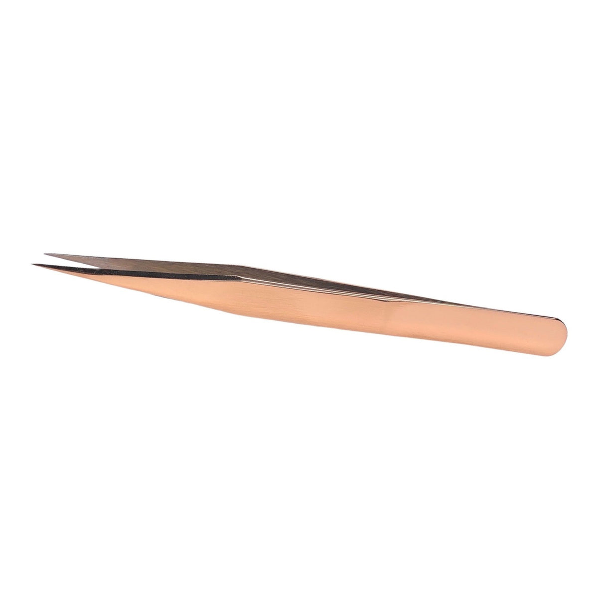 Rose Gold Lash Isolation Tweezer - Straight Precision Lash Tool