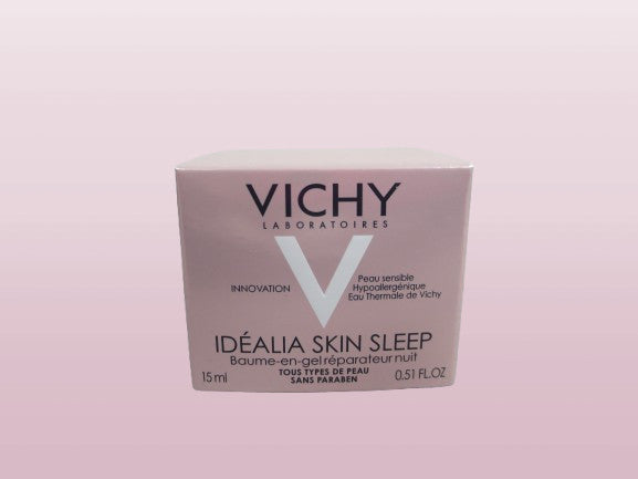 Vichy Idealia Skin Sleep Recovery Night Gel-Balm 0.51 oz Set of 3