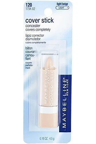 Maybelline Cover Stick Concealer - Multiple Shades for Flawless Skin