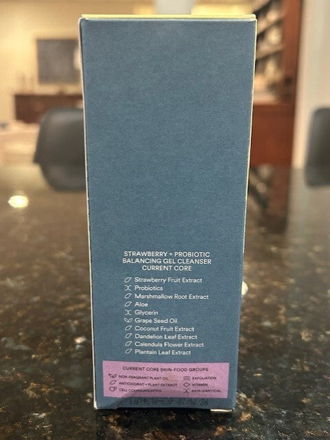 Strawberry Balancing Gel Cleanser & Probiotic Face Wash for Oily Skin