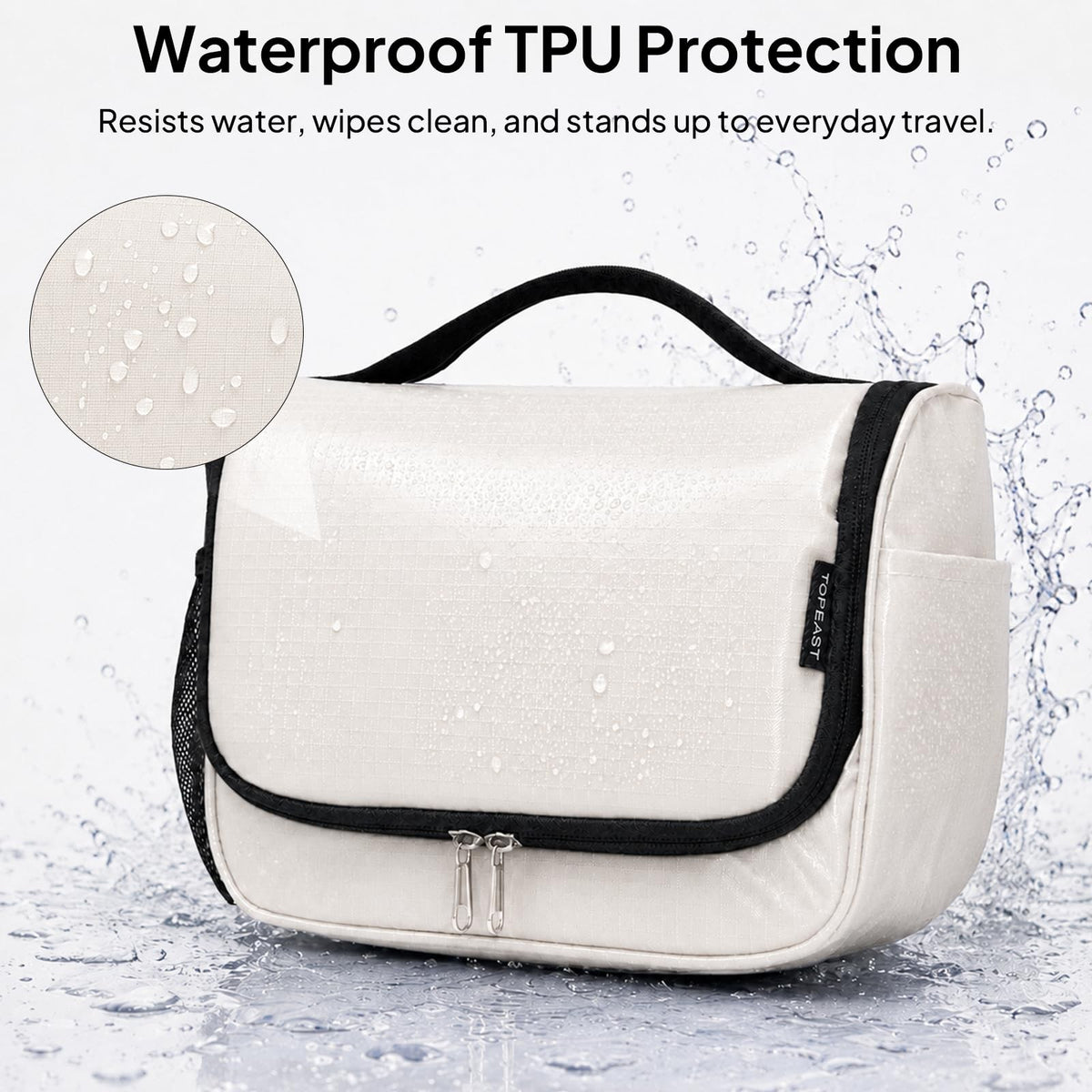 Waterproof Travel Hanging Toiletry & Makeup Organizer Bag for Women Men