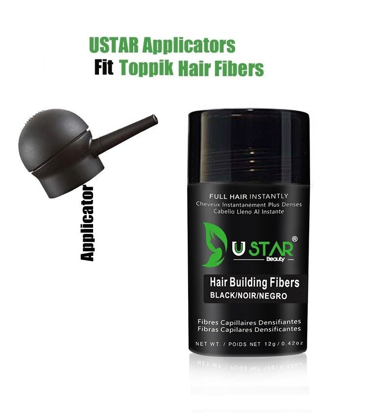 Hair Fiber Spray Applicator - Light Brown 12g Bottle